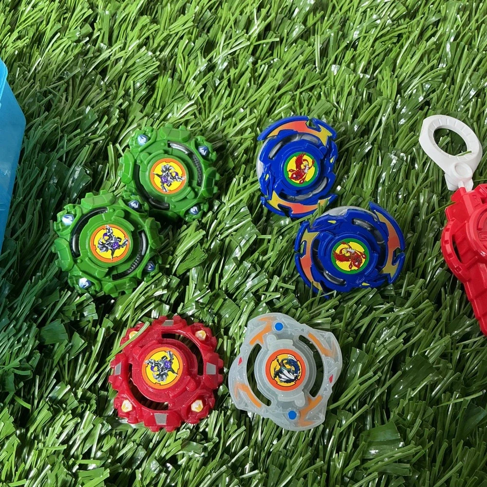 Beyblade Vintage Spinning Top‎ Lot Retro Mixed Set Dranzer Driger With Launcher